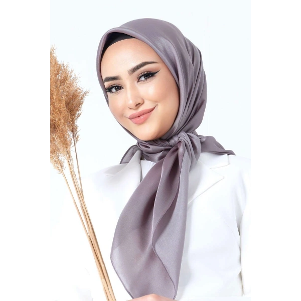 V-17 Kristal Saten Eşarp