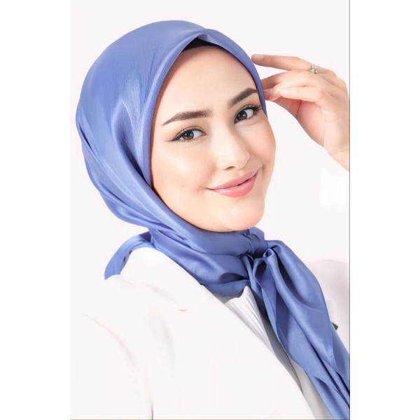 V-11 Kristal Saten Eşarp