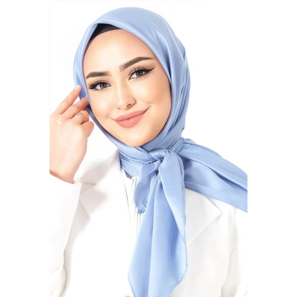 V-13 Kristal Saten Eşarp