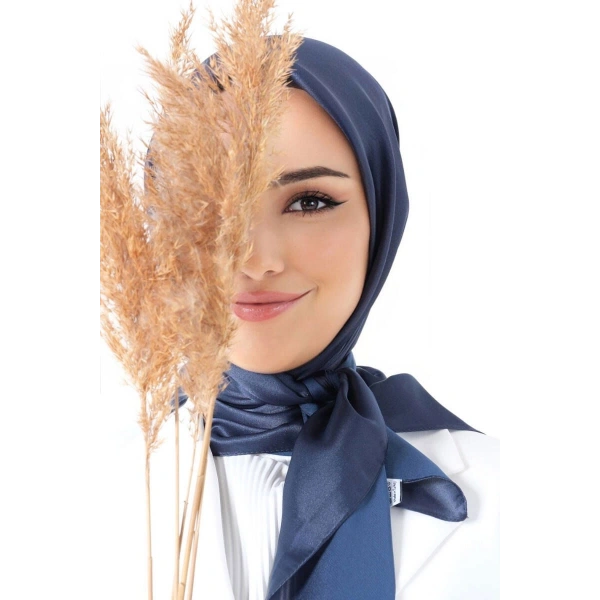 V-14 Kristal Saten Eşarp