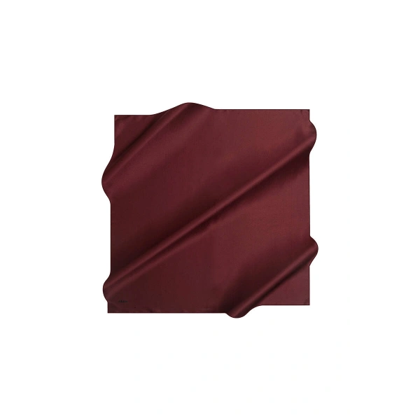 Düz Renk 90X90 Aker Düz Taşlanmış İpek Krep Saten Eşarp