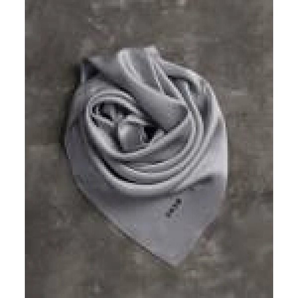 Düz Renk 90X90 Aker Düz Taşlanmış İpek Krep Saten Eşarp