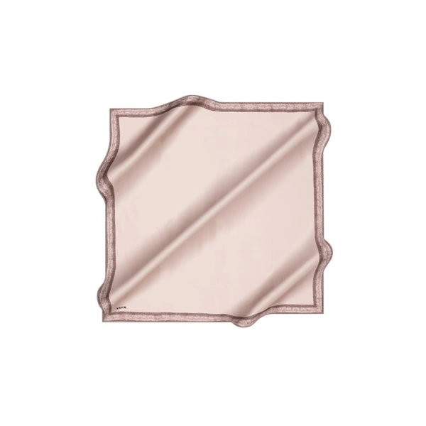 Düz Renk İpek Krep Saten Eşarp