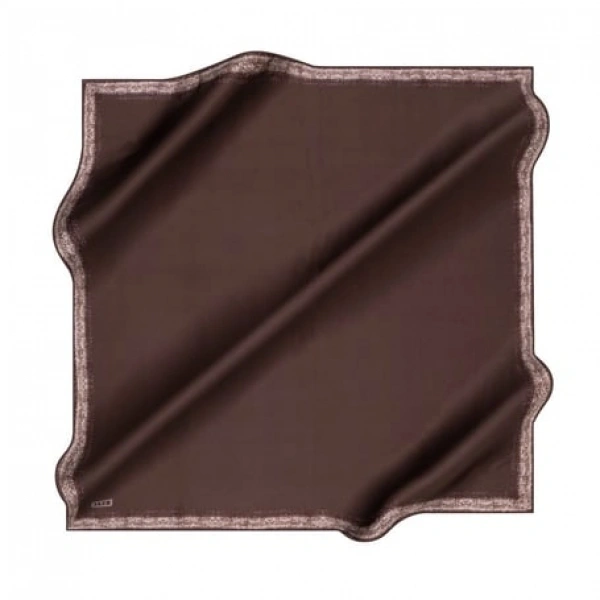 Düz Renk İpek Krep Saten Eşarp