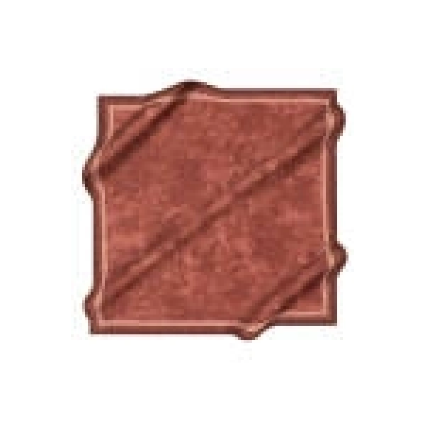 Fırça Desenli 90X90 Taşlanmış İpek Krep Saten Eşarp