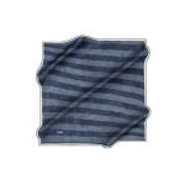 Lacivert İpek Fasone Eşarp