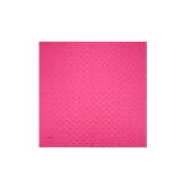 Logo Desenli 90X90 B. Logolu İpek Koton Jakar Eşarp