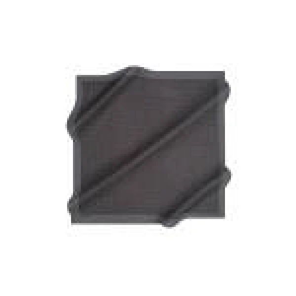 Antrasit 100X100 Elegance Monogram Eşarp