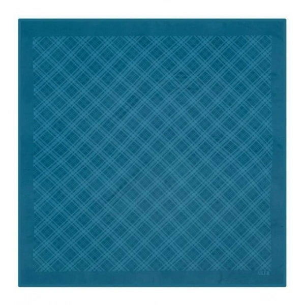 Turkuaz Ekose Eşarp