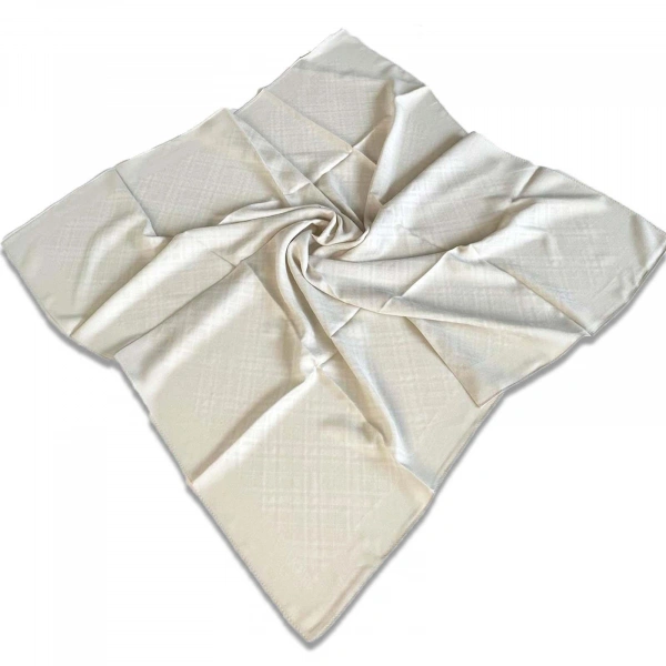 Taş Rengi Ekose Eşarp