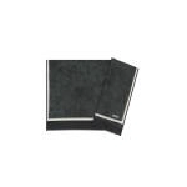 Siyah 70X200 İpek Koton Şal