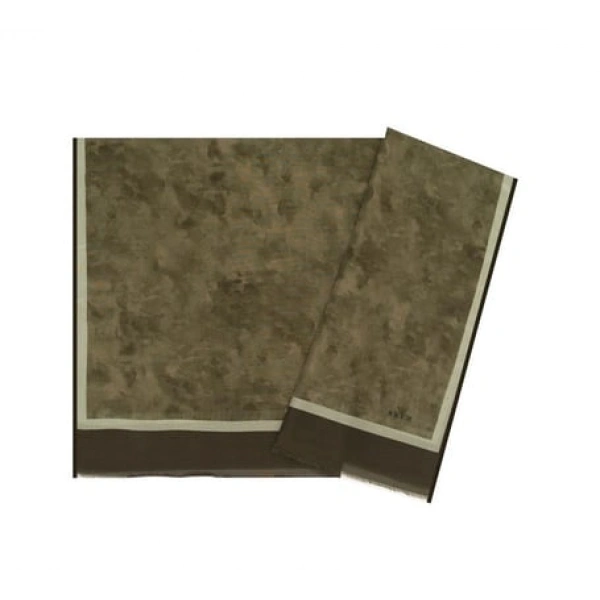 Haki 70X200 İpek Koton Şal