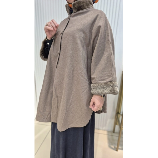 TESETTÜR KAŞE PANÇO VİZON