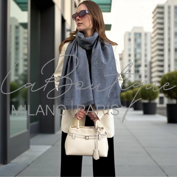 Düz Renk İpek Şal - V116