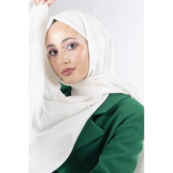 Ekru Brisa Vual Şal