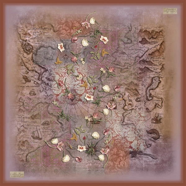 Güz Eşarp 2482-03 90x90