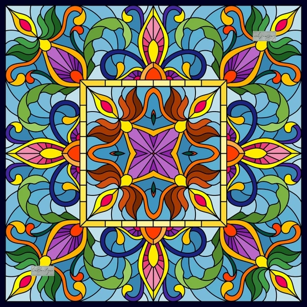 Güz | Yaz Serinliği Eşarp 2207-01 90x90
