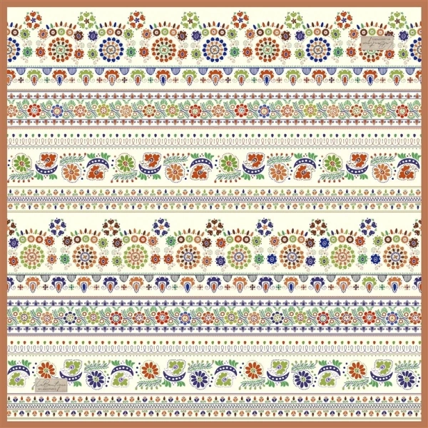 Güz | Yaz Serinliği Eşarp 2413-03 90x90