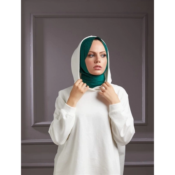 Herbal Bitkisel Eşarp Zümrüt Yeşili