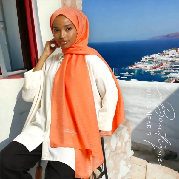 Herbal Bitkisel Eşarp Flame