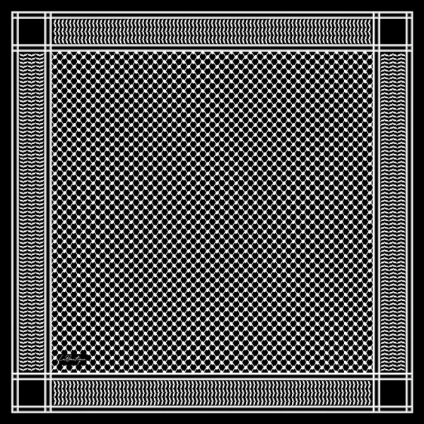 Kefiye Eşarp-2 90x90 Soft Pamuk