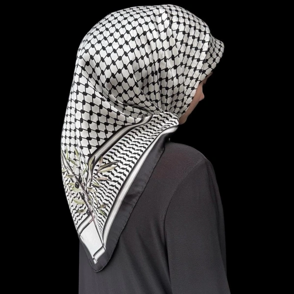 Kefiye Eşarp F103 90x90 Soft Pamuk