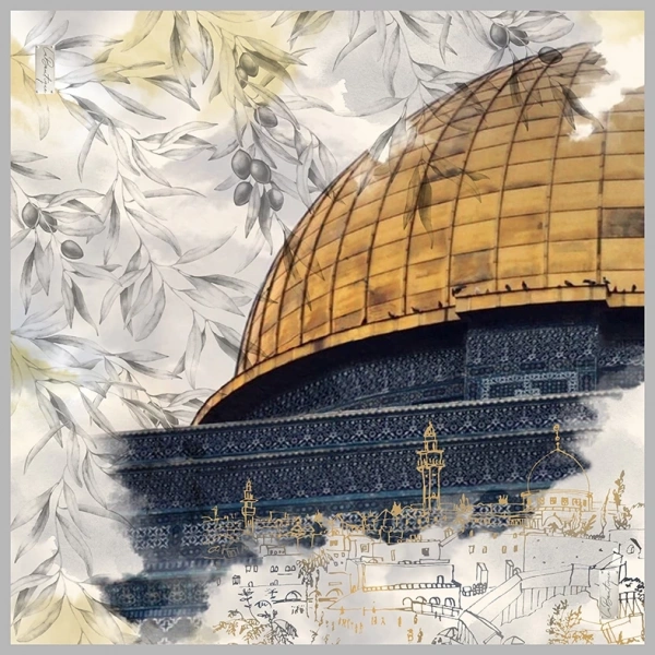 Kefiye Eşarp F110 90x90 Soft Pamuk
