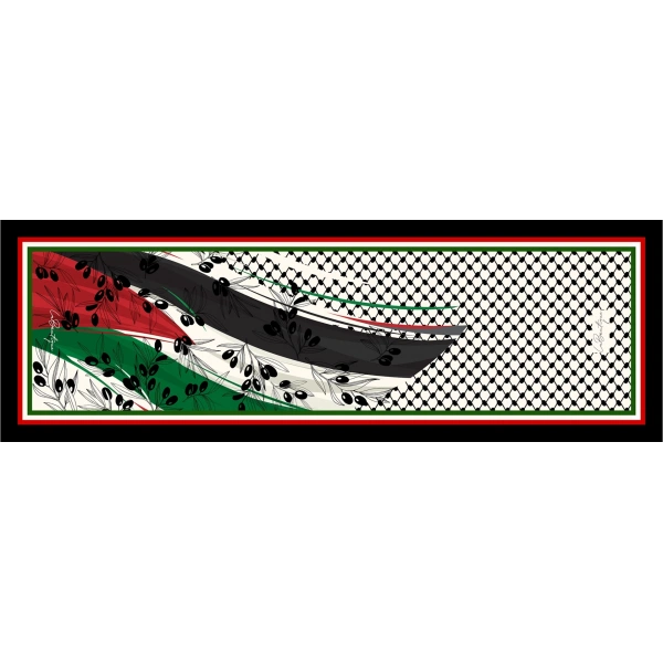 Kefiye Herbal Fular Bf/102 30x90