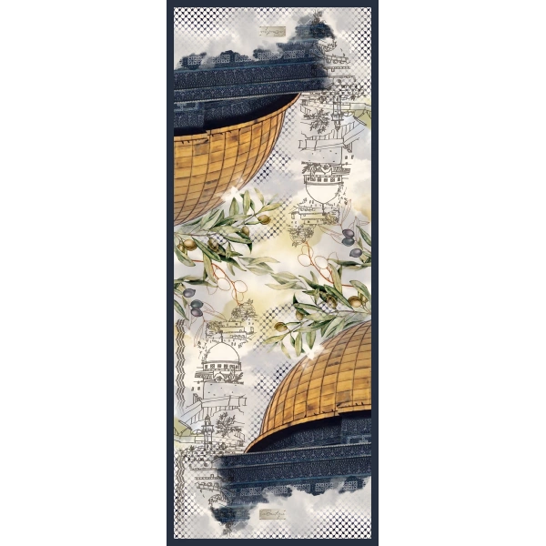 Kefiye Şal F104 70x190 Herbal/bitkisel