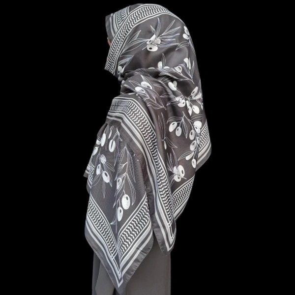 Kefiye Şal F105 70x190 Herbal/bitkisel