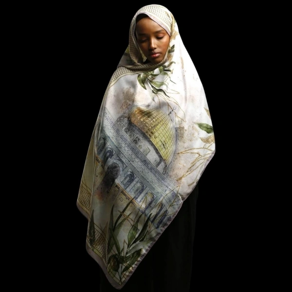 Kefiye Şal F107 70x190 Herbal/bitkisel