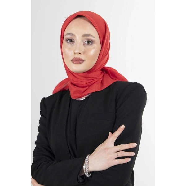 HAREM Kırmızı Brisa Vual Eşarp