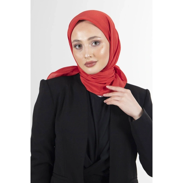 HAREM Kırmızı Brisa Vual Eşarp