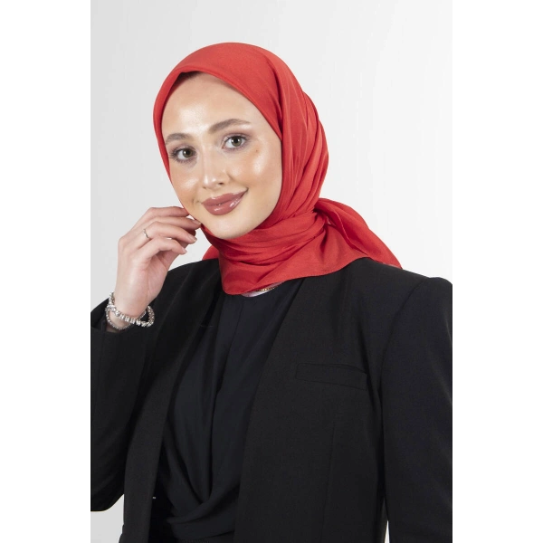 HAREM Kırmızı Brisa Vual Eşarp