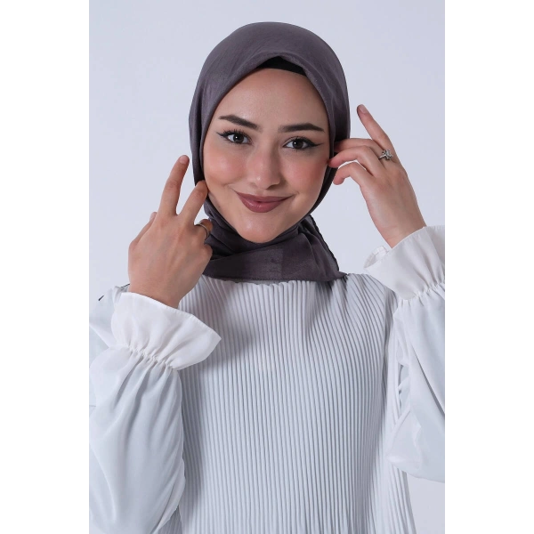 HAREM Koyu Füme Brisa Vual Eşarp