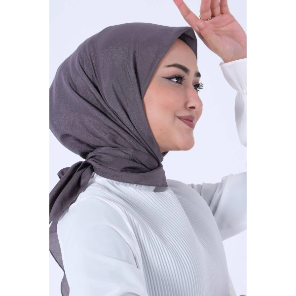 HAREM Koyu Füme Brisa Vual Eşarp
