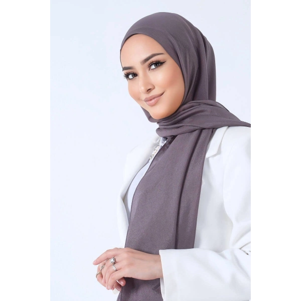 Koyu Füme Brisa Vual Şal