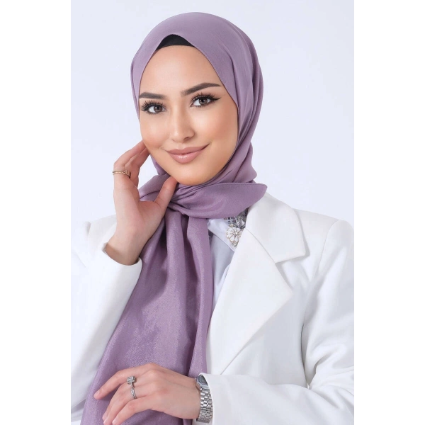 Koyu Lavanta Brisa Vual Şal