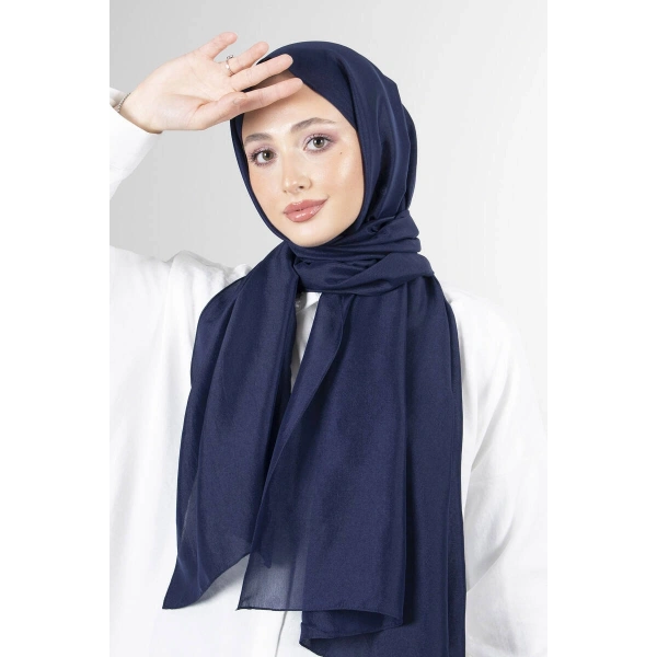 Lacivert Brisa Vual Şal