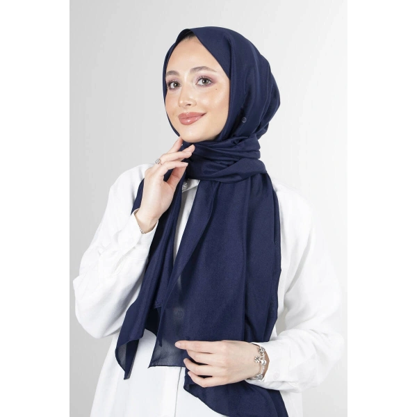 Lacivert Brisa Vual Şal