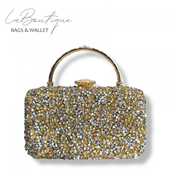 Lb Abiye Çanta 25-004 Gold