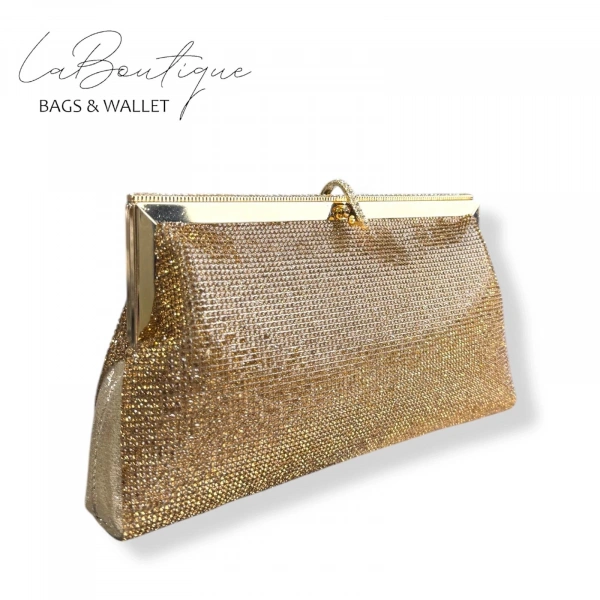 Lb Abiye Çanta 25-005 Gold