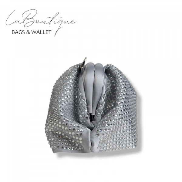 Lb Abiye Çanta 25-006 Gümüş