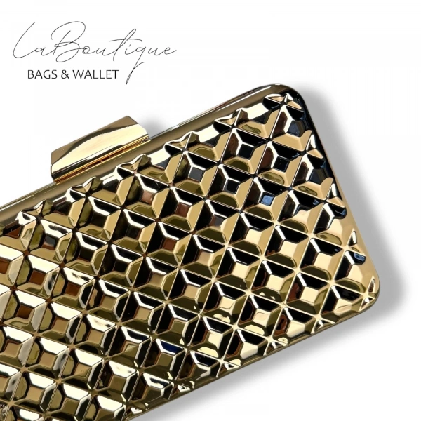 Lb Abiye Çanta 25-009 Gold