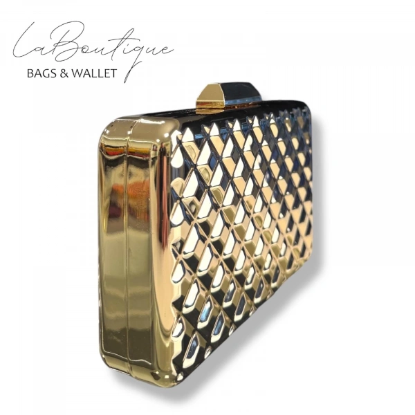 Lb Abiye Çanta 25-009 Gold