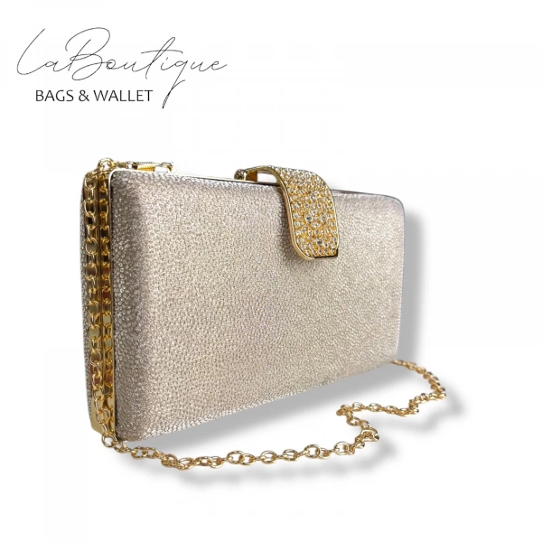 Lb Abiye Çanta 25-010 Gold