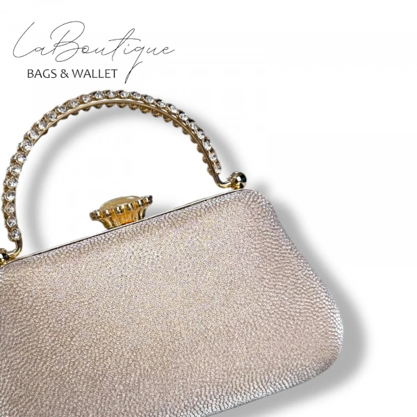 Lb Abiye Çanta 25-011 Gold