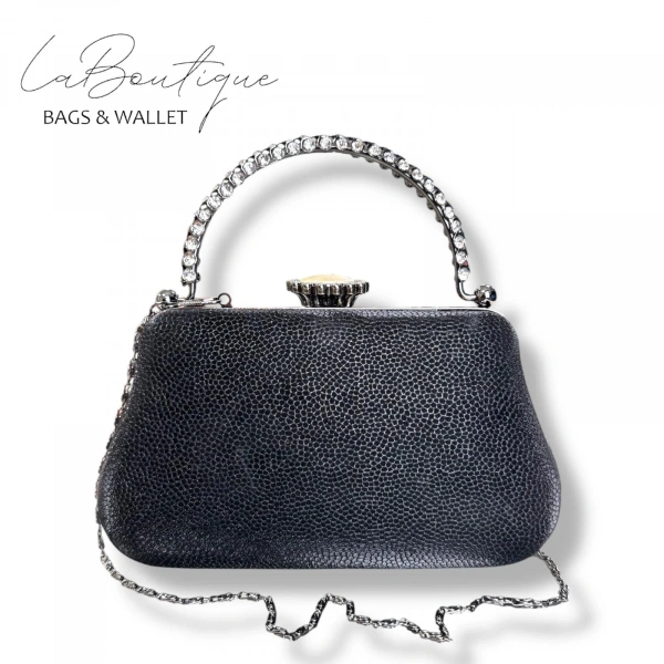 Lb Abiye Çanta 25-011 Siyah