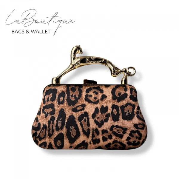 Lb Abiye Çanta 25-012 Leopar