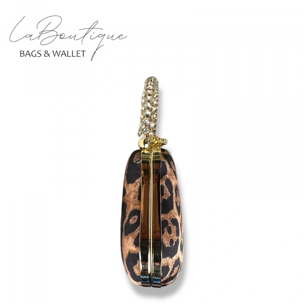 Lb Abiye Çanta 25-013 Leopar